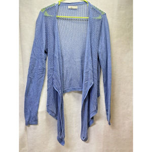 Abercrombie & Fitch Lavender Cardigan Open Knit XS/S